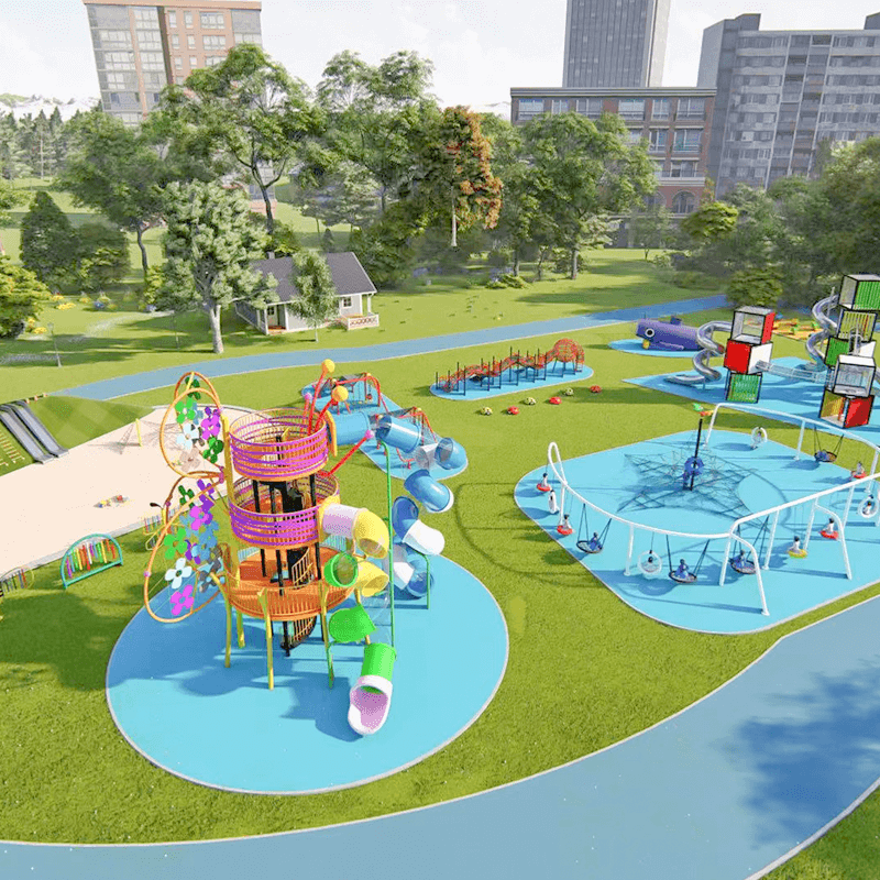 大型小区组合游乐设施